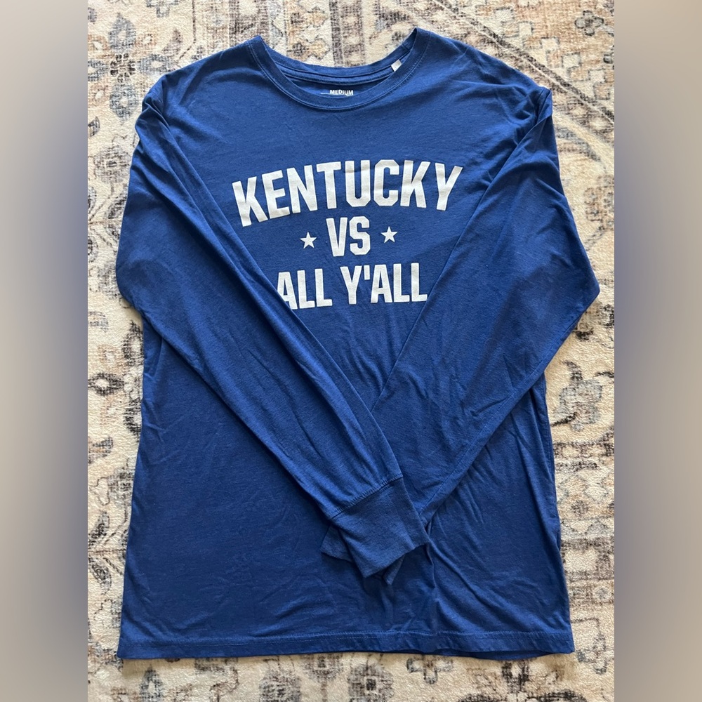 Kentucky Blue Long Sleeve Tee